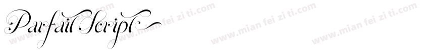 Parfait Script字体转换